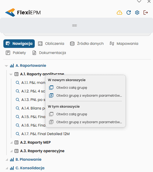 Cały obszar procesu jednym kliknięciem